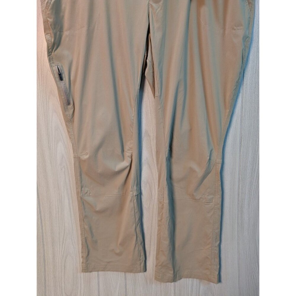 NEW Columbia Jambe Droite Hiking Pants Tan Khaki Women's Sz 24 W Omni Shield - Picture 3 of 11